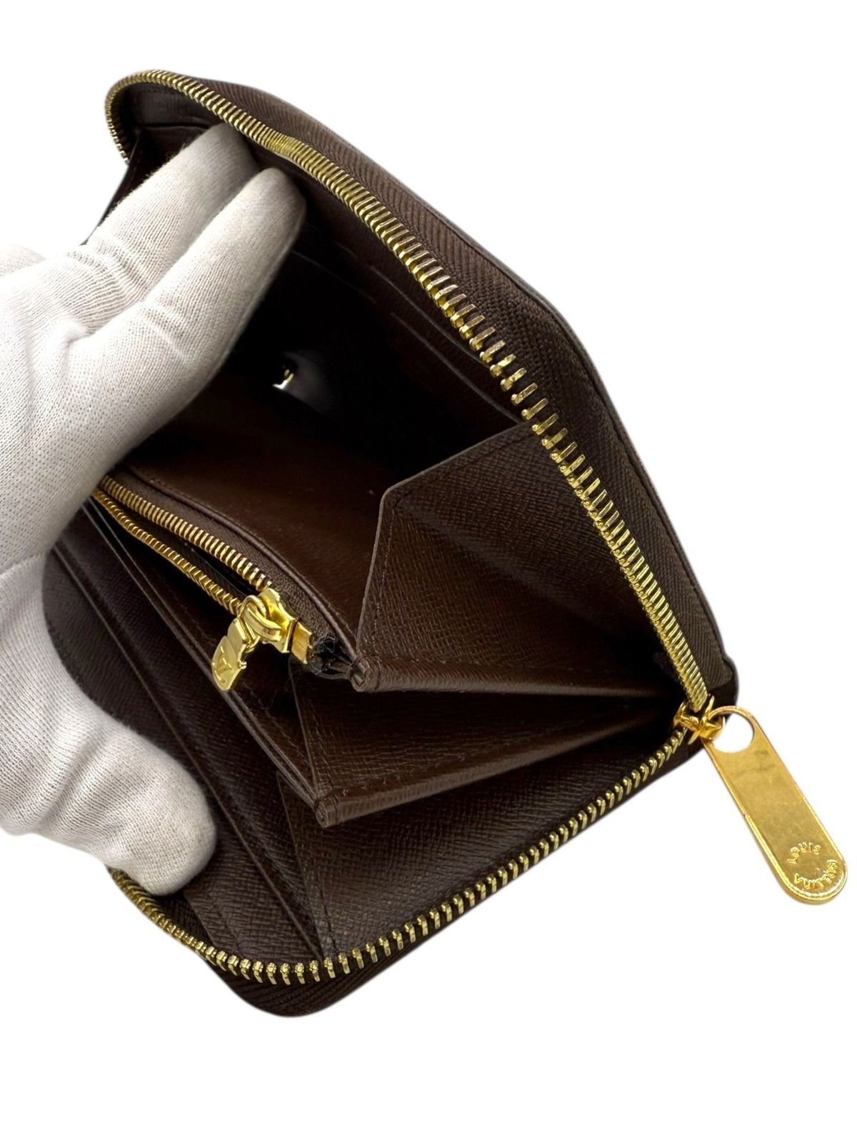 ルイ・ヴィトン ジッピーウォレット ダミエ エベヌ N60015 廃番 LV 長