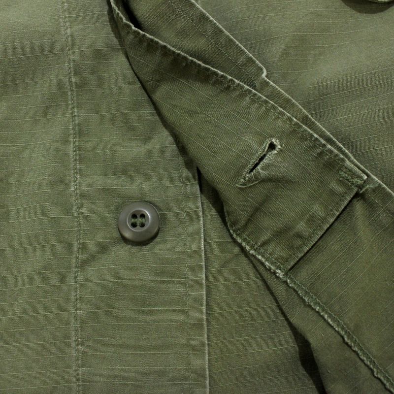 70s USA製 vintage U.S.ARMY 5th ジャングルファティーグ リップス