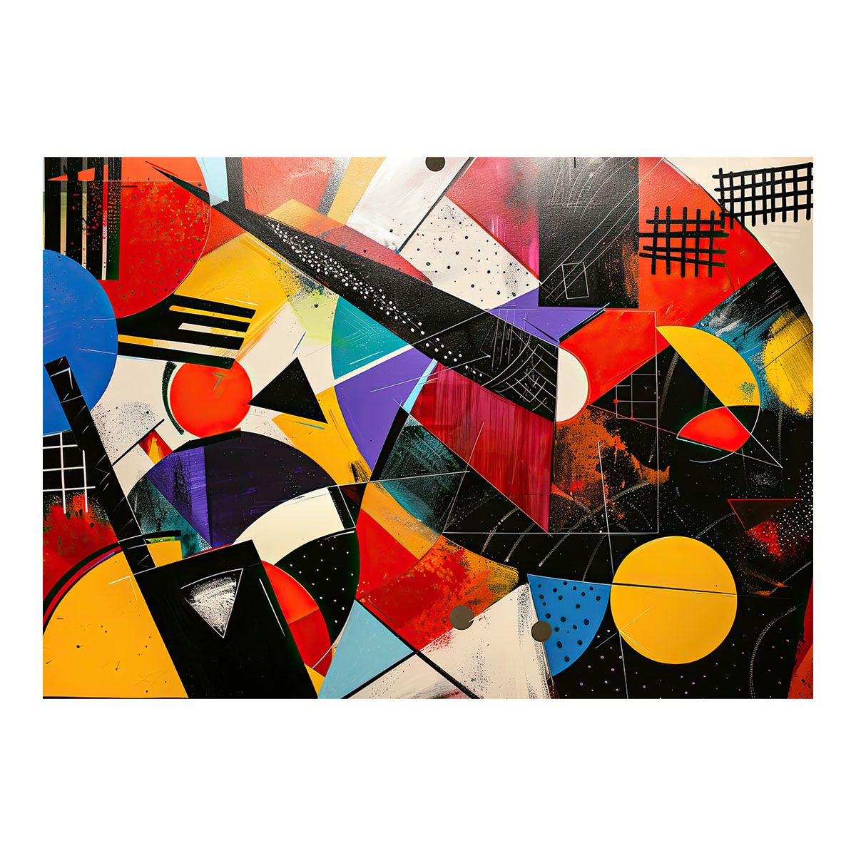 【B2サイズ（約51x73cm）】【lh-poster-3723】【フレーム付き】北欧 幾何学 キレイ目インテリア パターン アート ポスター 模様 パターン インテリア