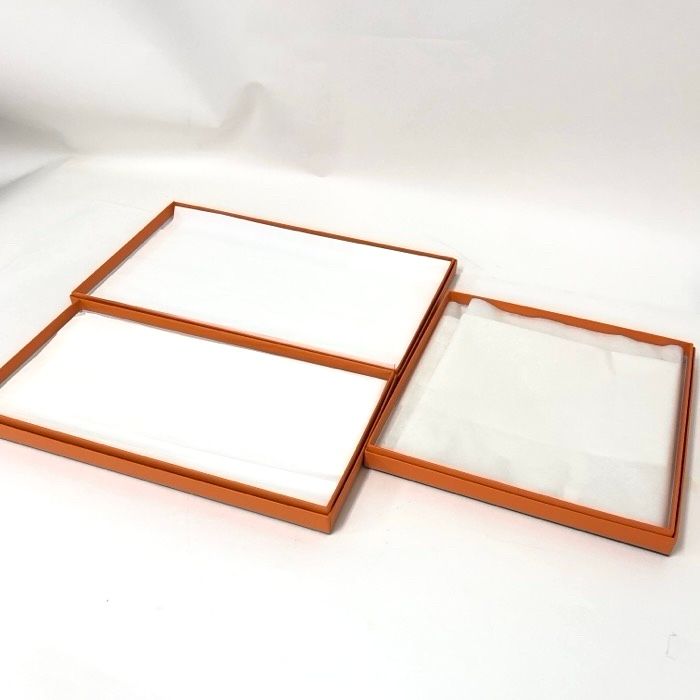 HERMES エルメス 空箱 スカーフ ショッパー リボン 各6点セット 113〇