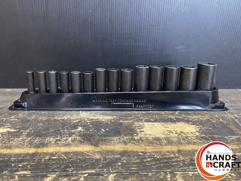 品 Snap-on スナップオン 差込角3 8 ディープソケットセット セット トレー付 サイズ SIMFM A-SIMFM 24