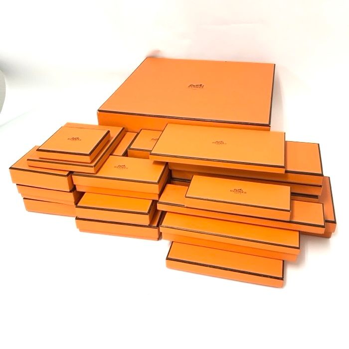 HERMES エルメス 空箱 ケリースポーツ ボリード 大小セット 20点【中古