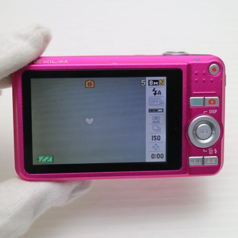 良品中古 EX-Z80 ビビットピンク 即日発送 CASIO EXILIM デジカメ 本体