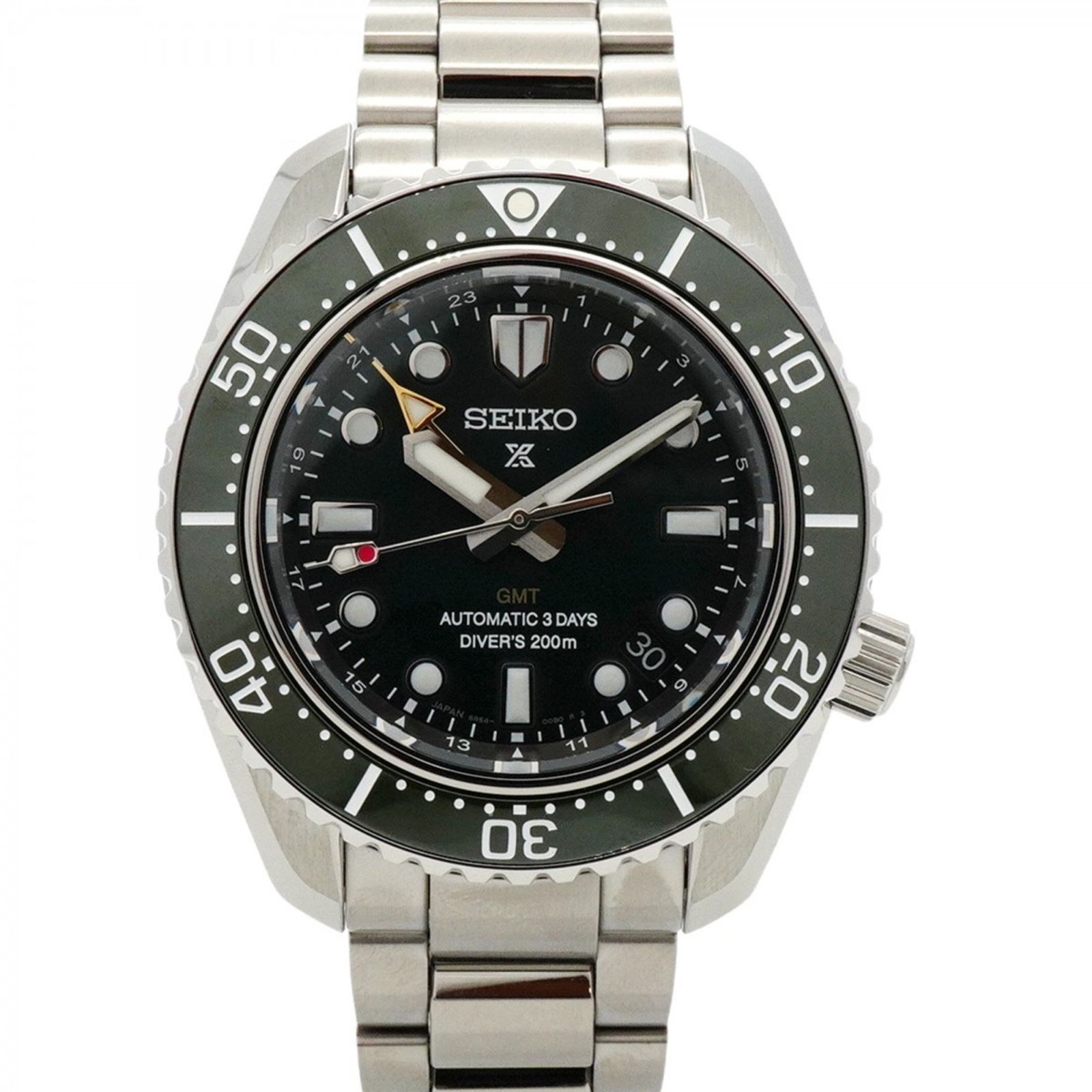 セイコー プロスペックス 6R54-00D0 SBEJ009 グリーン文字盤腕時計