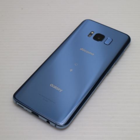 超美品 SC-02J Galaxy S8 ブルー 即日発送 スマホ SAMSUNG docomo 本体