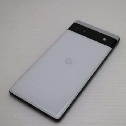 超美品 SIMフリー Google Pixel 6a チョーク スマホ 白ロム 土日祝発送