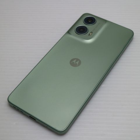 新品同様 SIMフリー moto g24 アイスグリーン スマホ モトローラ 即日