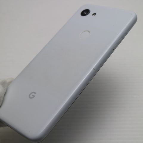 超美品 SoftBank Google Pixel 3a 64GB クリアリーホワイト スマホ