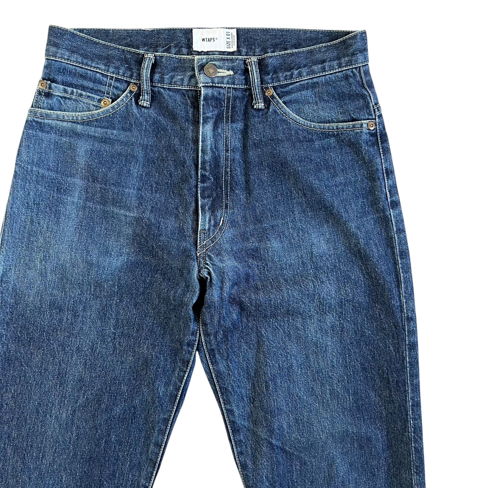 パンツ WTAPS BLUES TAPER TROUSERS COTTON DENIM WTAPS Trousers BLUES TAPER / TROUSERS / COTTON. DENIM