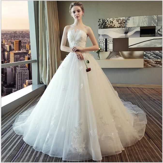 ♥ 前撮り 結婚式 フォ－マル ウェディング ドレス 9号 M OPN 2501