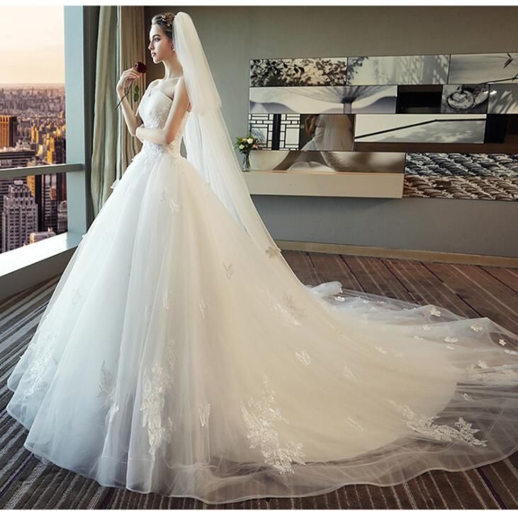 前撮り 結婚式 フォ マル ウェディング ドレス 9号 M OPN 2501