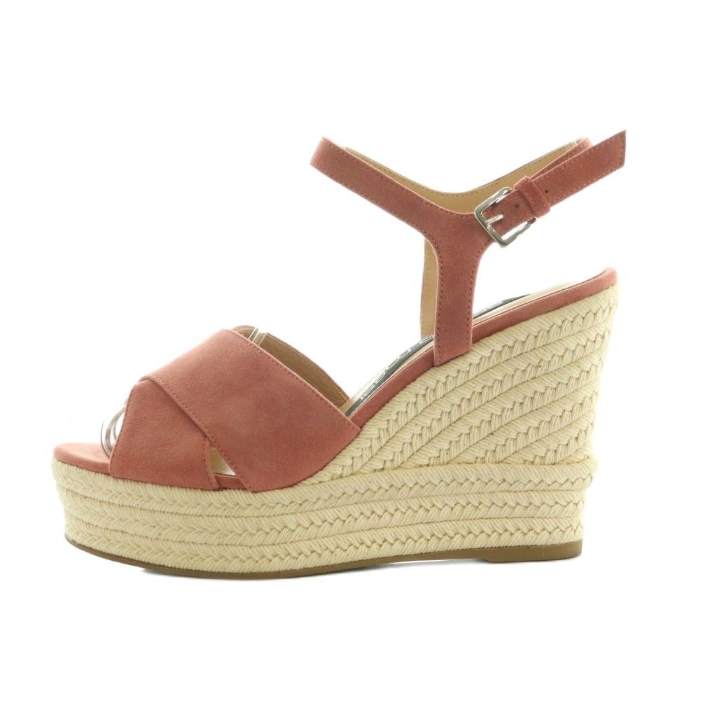 セルジオロッシ/Sergio rossi/サンダル/ピンクベージュ/36.5 セルジオロッシ Sergio rossi サンダル ウエッジソール ストラップ