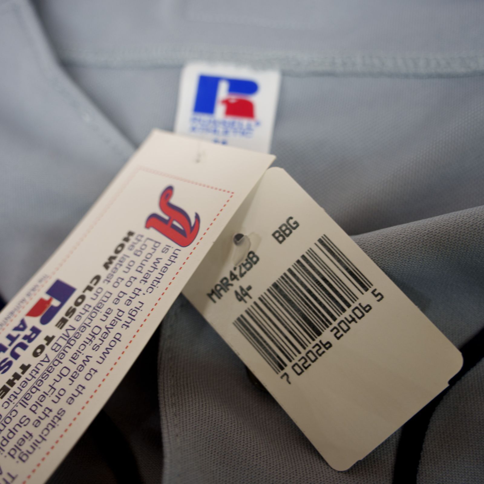 m001 (60) 未使用 シアトルマリナーズ ユニフォーム サイズ44 ラッセル