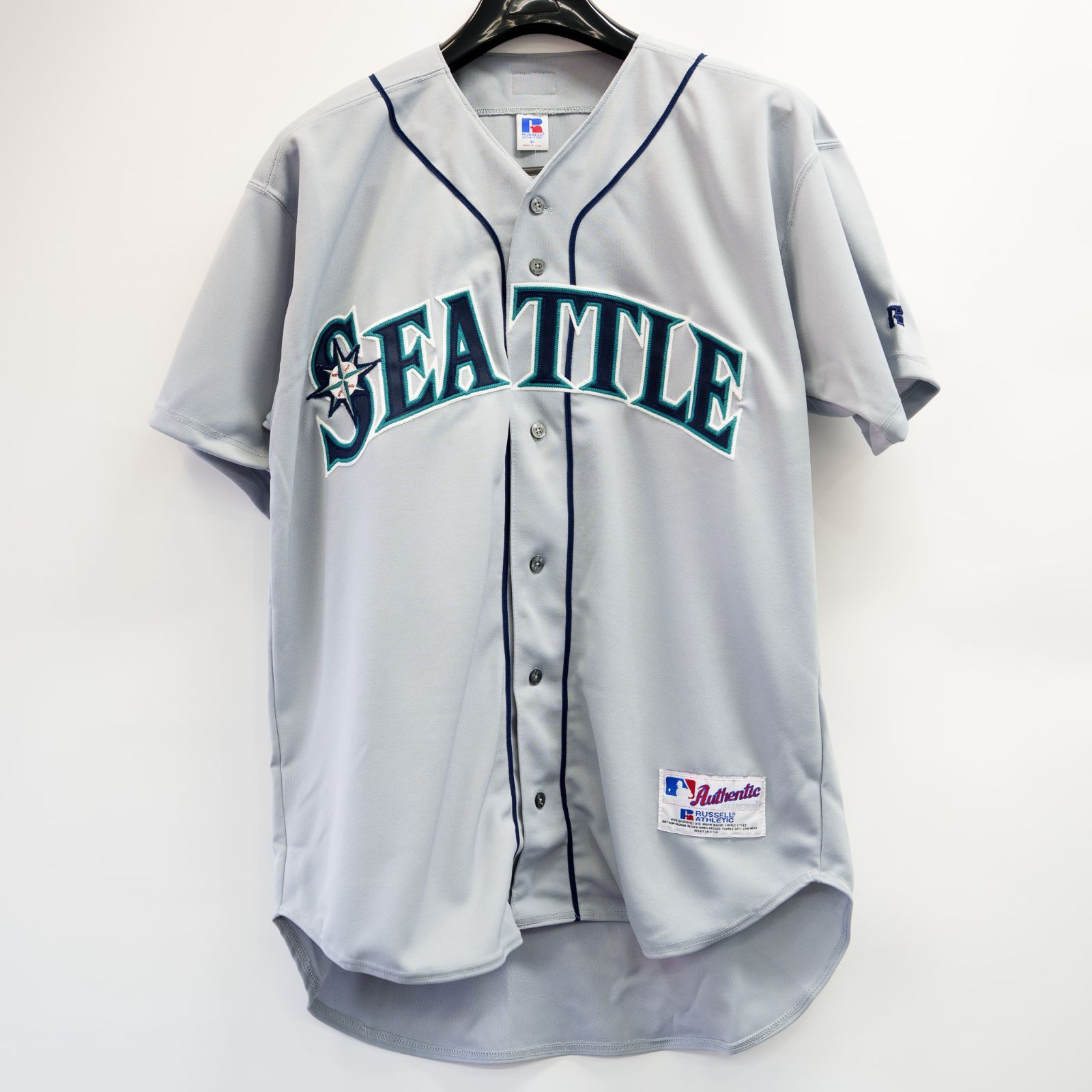 m001 (60) 未使用 シアトルマリナーズ ユニフォーム サイズ44 ラッセル