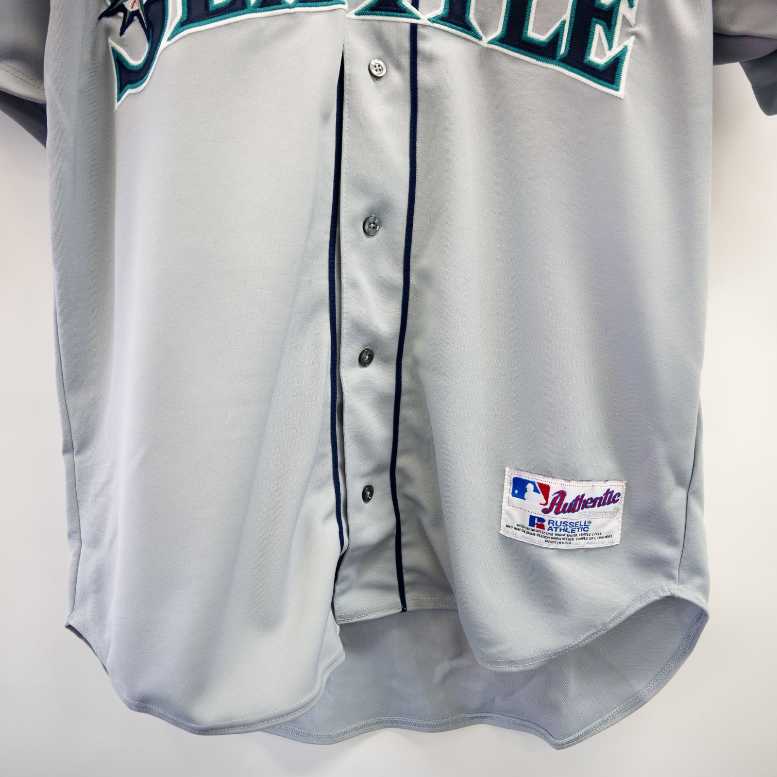 シアトルマリナーズ　ユニホーム　サイズ44 ラッセル社製　美品 m001 (60) 未使用 シアトルマリナーズ ユニフォーム サイズ44 ラッセル