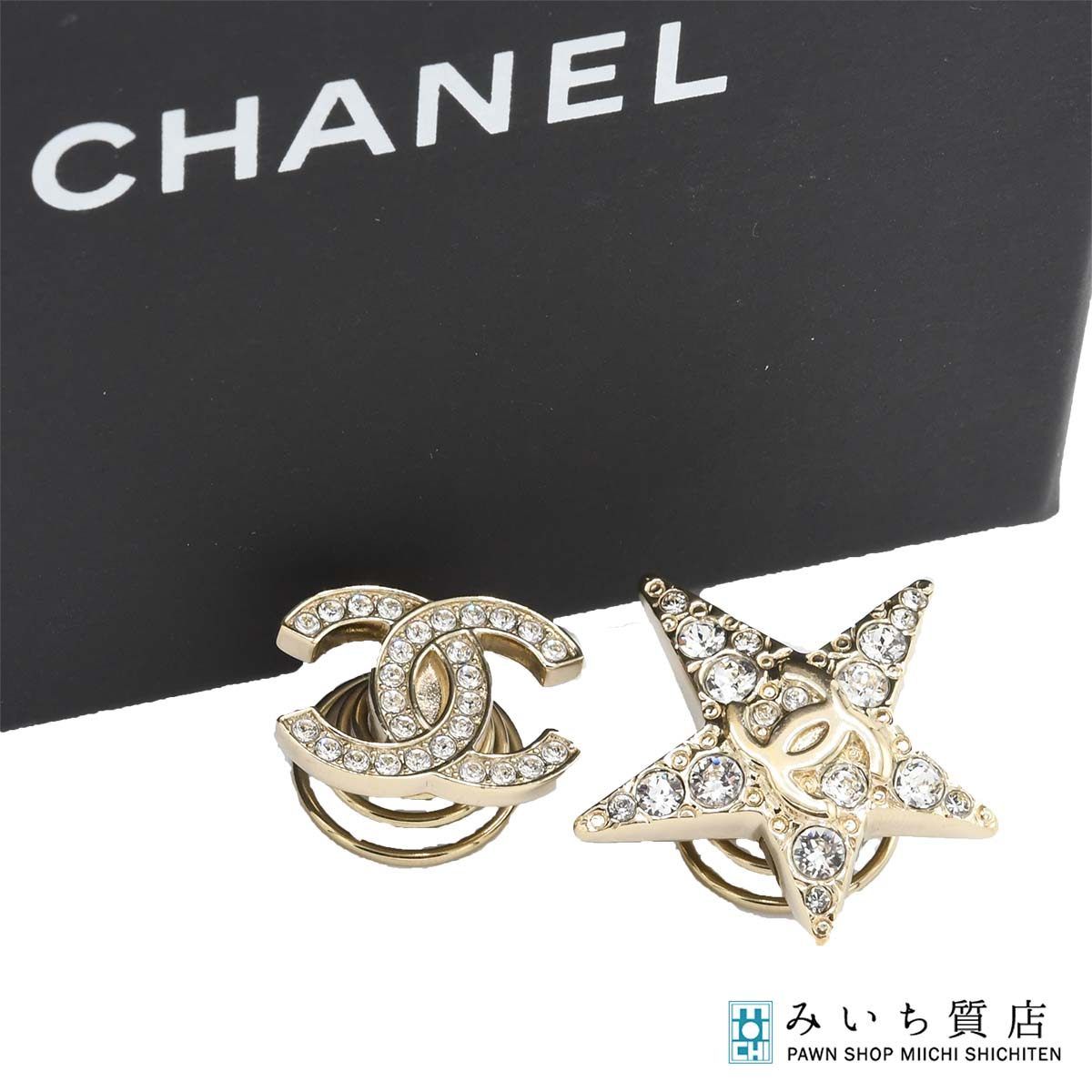 CHANEL シャネル AB7804 B22C ヘアピン 星 ココマーク ヘア