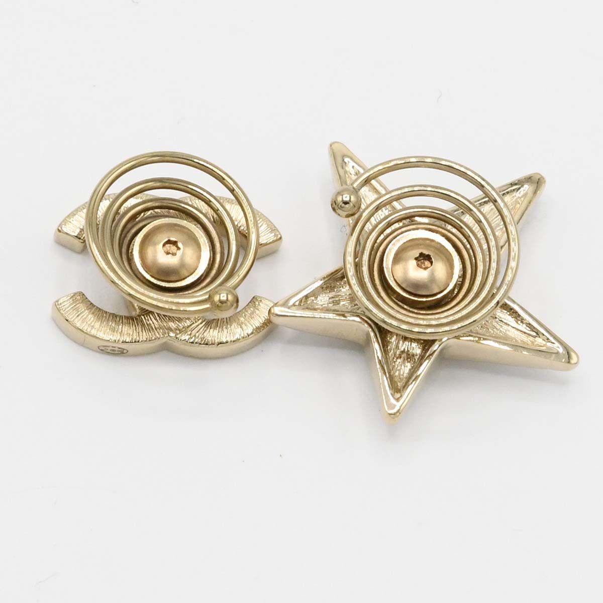 ☆ シャネル 星形ヘアピン 金色 ☆ CHANEL シャネル AB7804 B22C ヘアピン 星 ココマーク ヘア