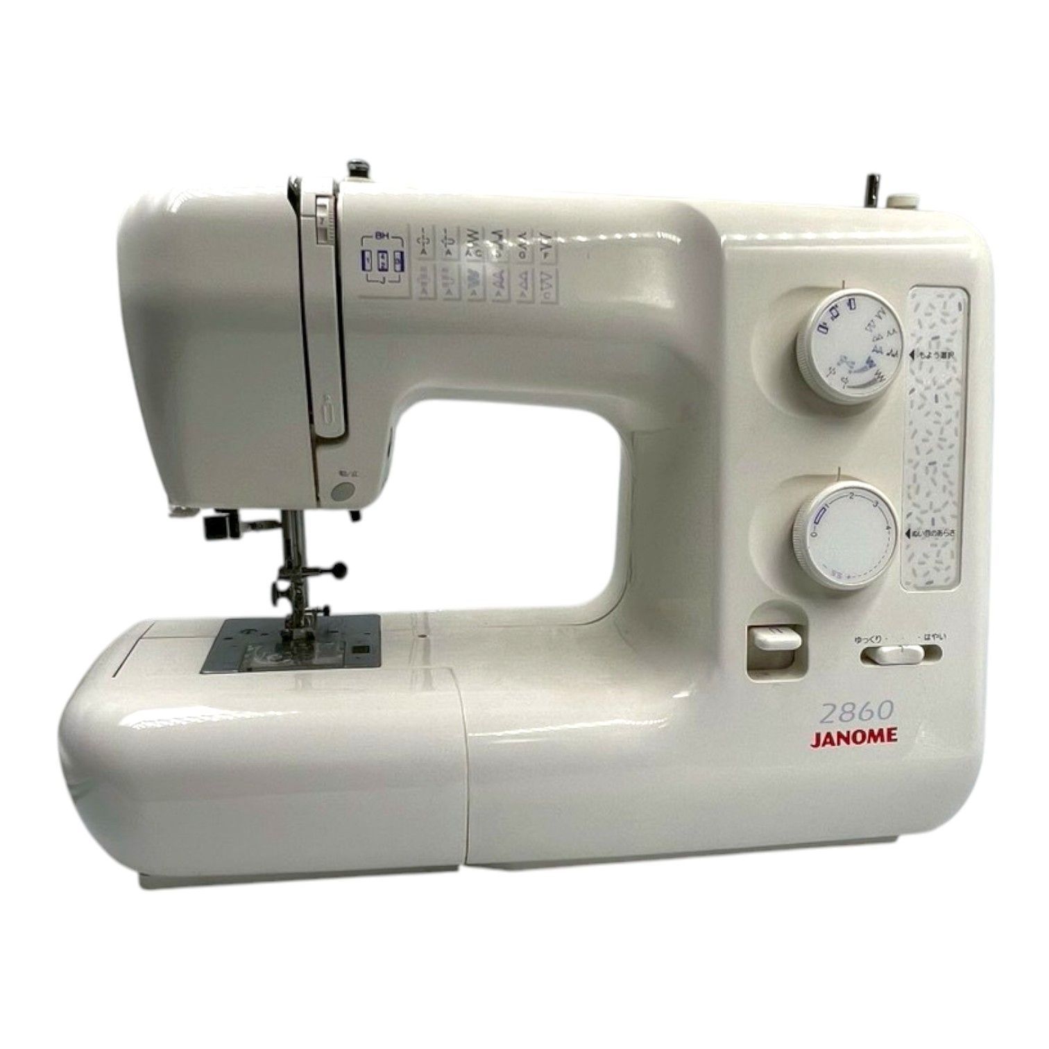 JANOME 2860 751型 電動 ミシン ジャノメ 糸セット 裁縫 手芸