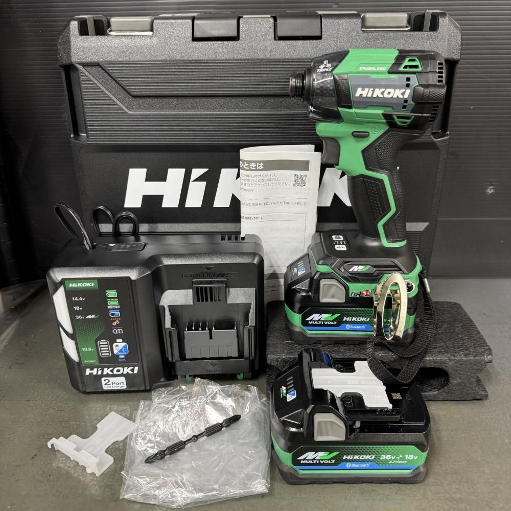 ラスト１台 HIKOKI WH 36 DD V充電式インパクトドライバ 202