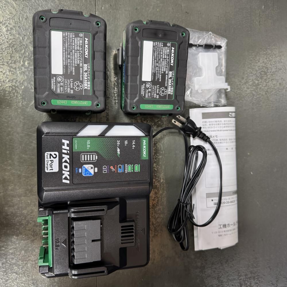  ラスト１台♥ HIKOKI WH 36 DD V充電式インパクトドライバ 202 電動インパクトドライバー ドリル ドライバー レンチ