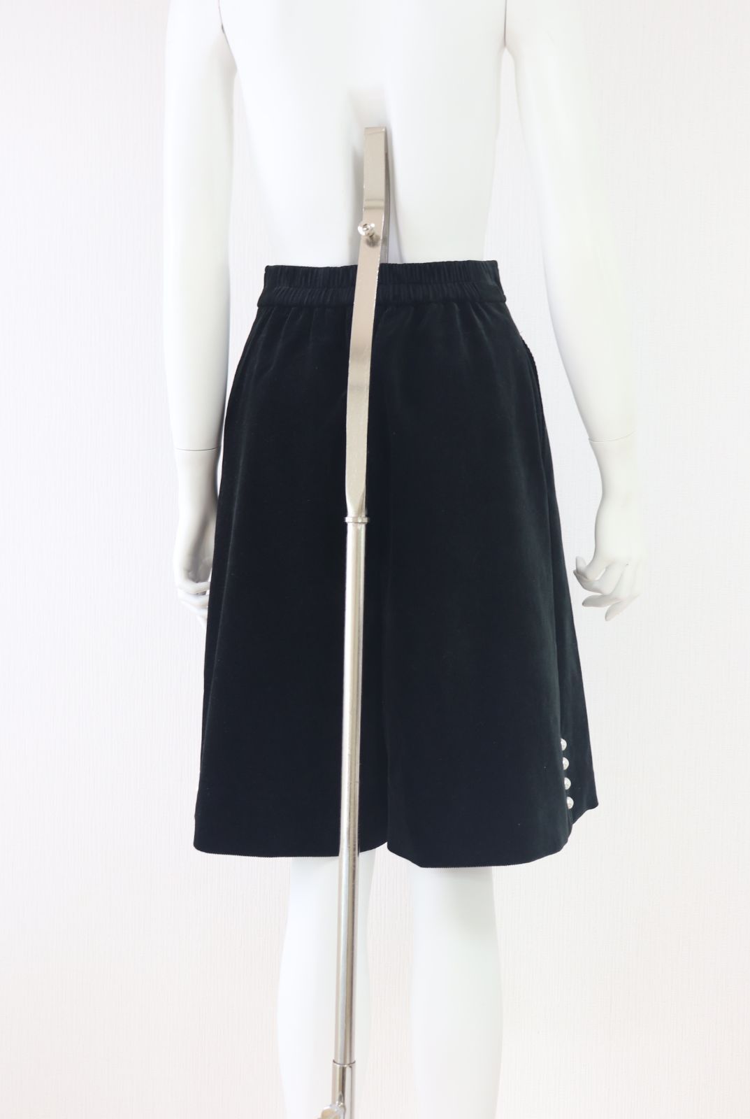  Rene コーデュロイハーフパンツ キュロット 5345090 商品 黒 ブラック ルネ キュロット パンツ