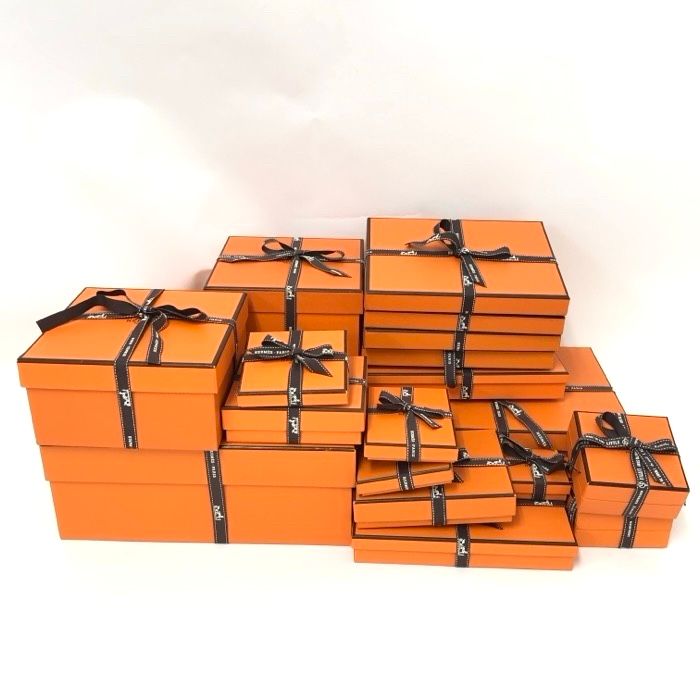 HERMES エルメス 空箱 ブレスレット バングル リボン付き 番号あり 18点セット