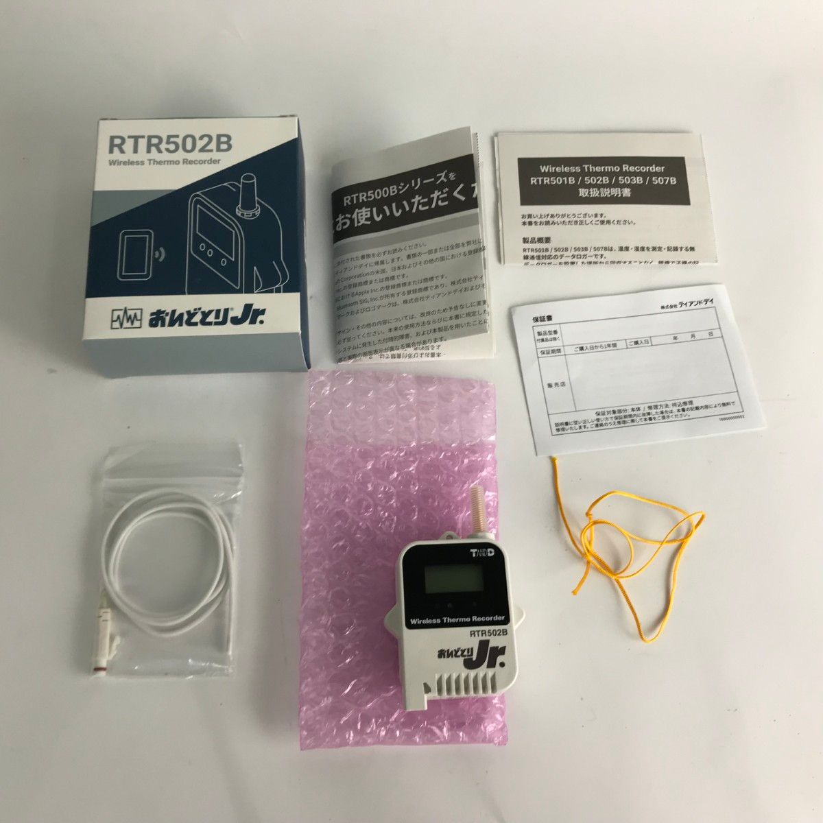 おんどとりｊｒ RTR 502 B Ｔ＆Ｄ温度ワイヤレスデータロガー