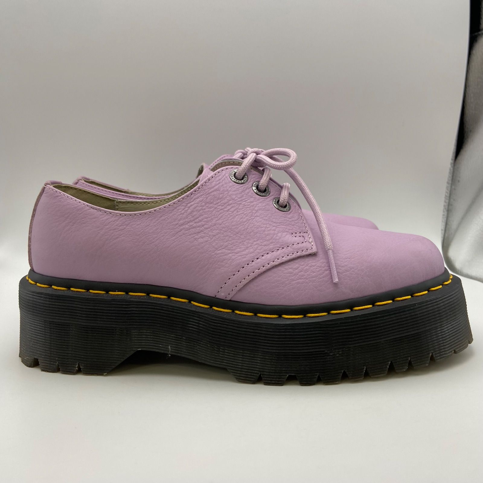 Dr.Martens ドクターマーチン 3ホール UK6 パープル 紫 レディース 25