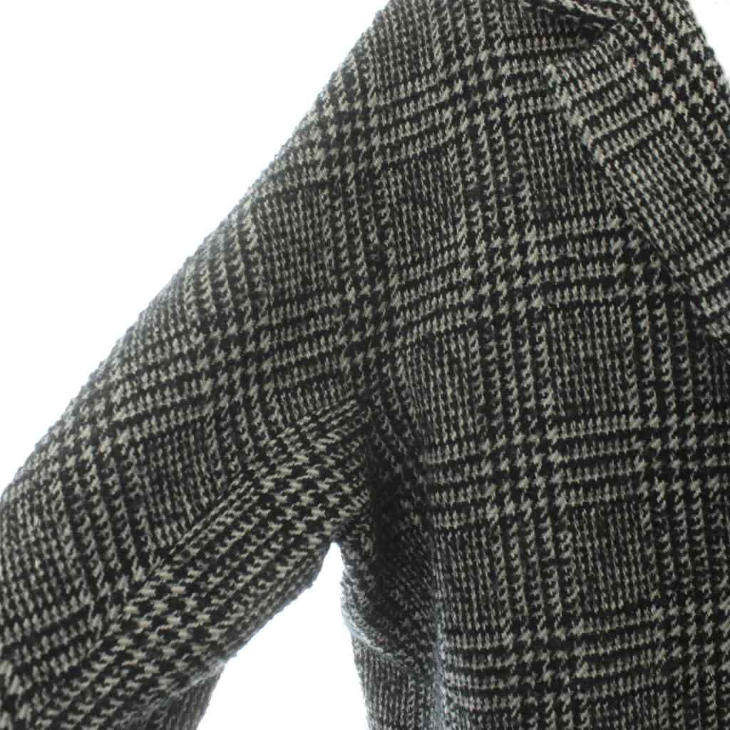 クチュールドアダム COUTURE D'ADAM グレンチェックチェスターコート