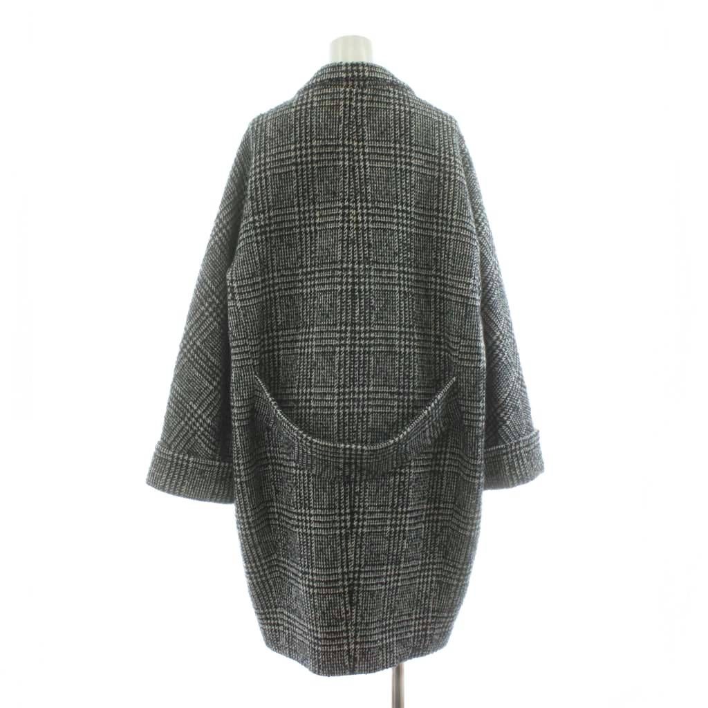 クチュールドアダム COUTURE D'ADAM グレンチェックチェスターコート