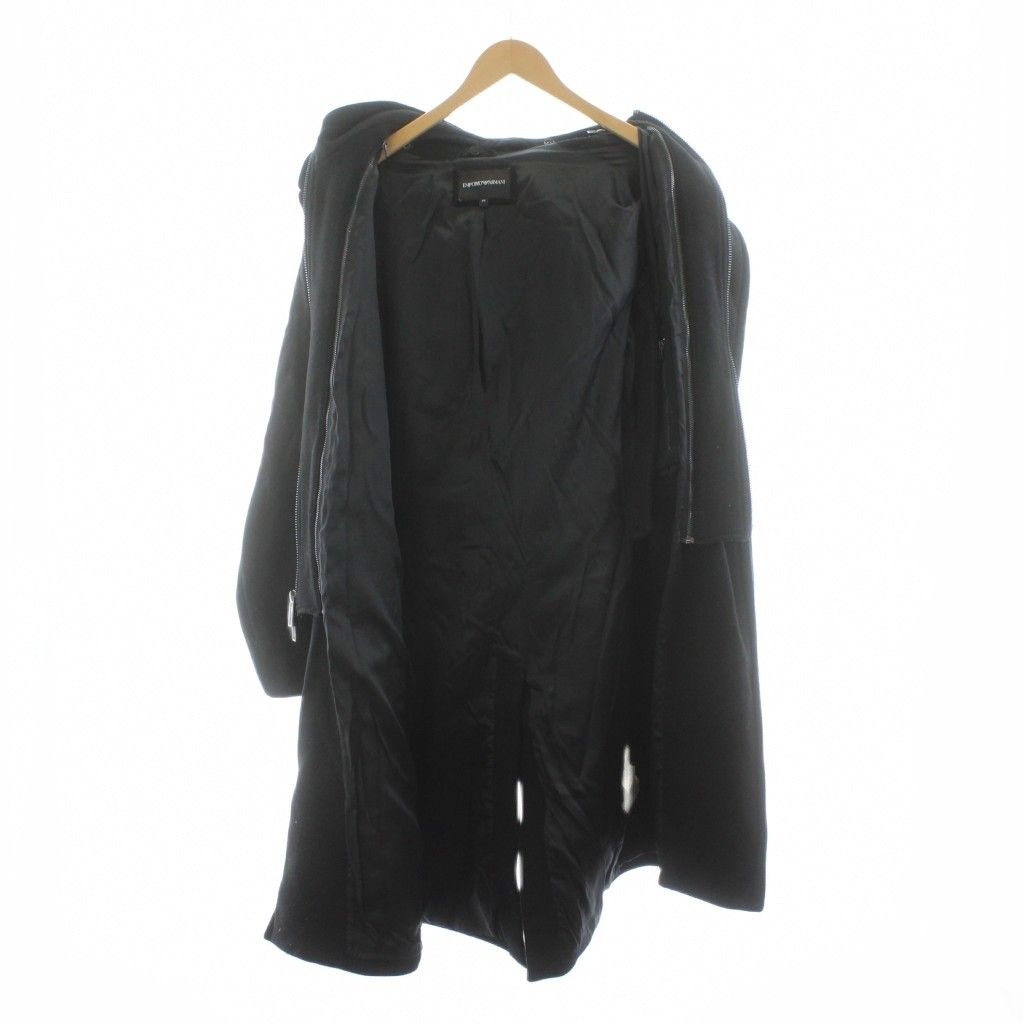 エンポリオアルマーニ EMPORIO ARMANI レイヤードフーデッドコート