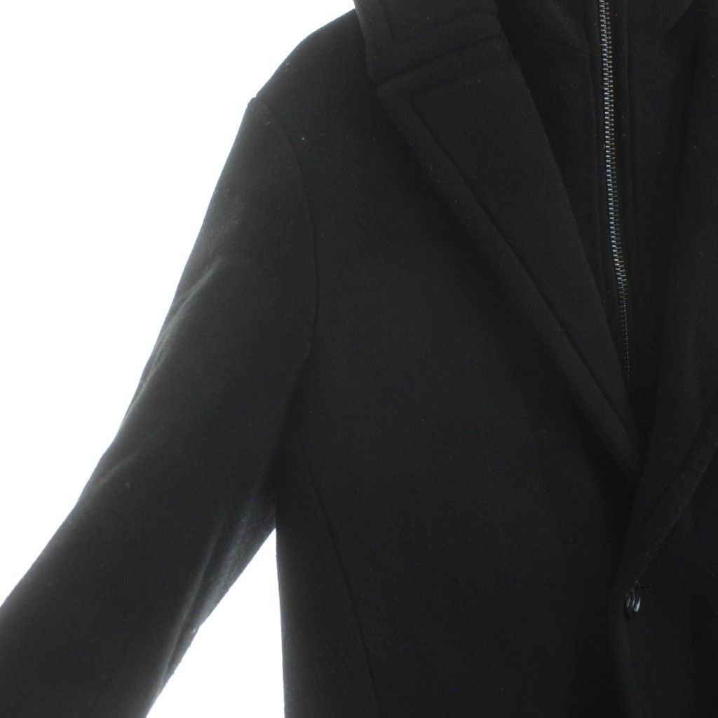 エンポリオアルマーニ EMPORIO ARMANI レイヤードフーデッドコート