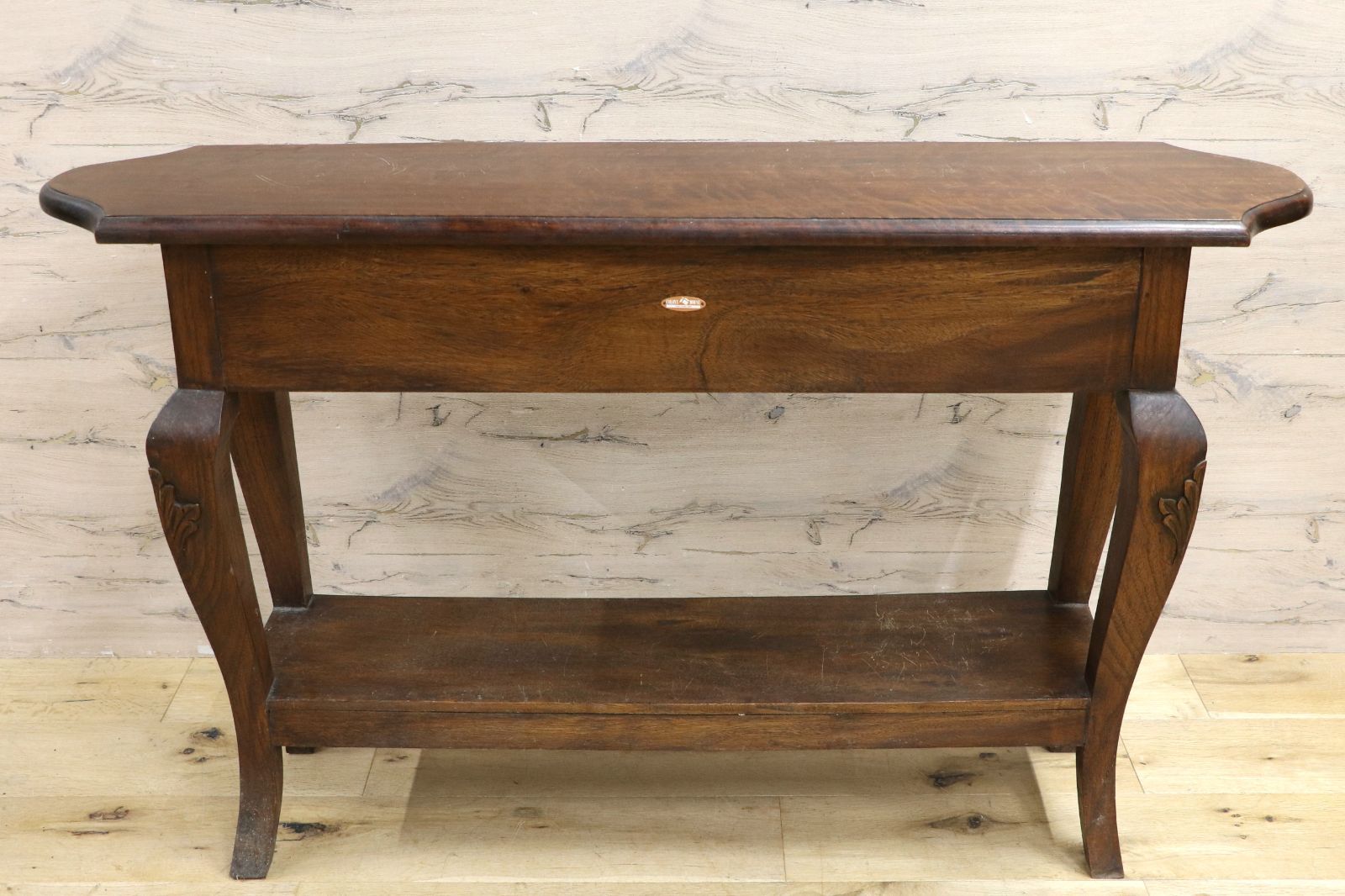 コロニーハウス コンソールテーブル 猫脚 木製彫刻 アンティーク