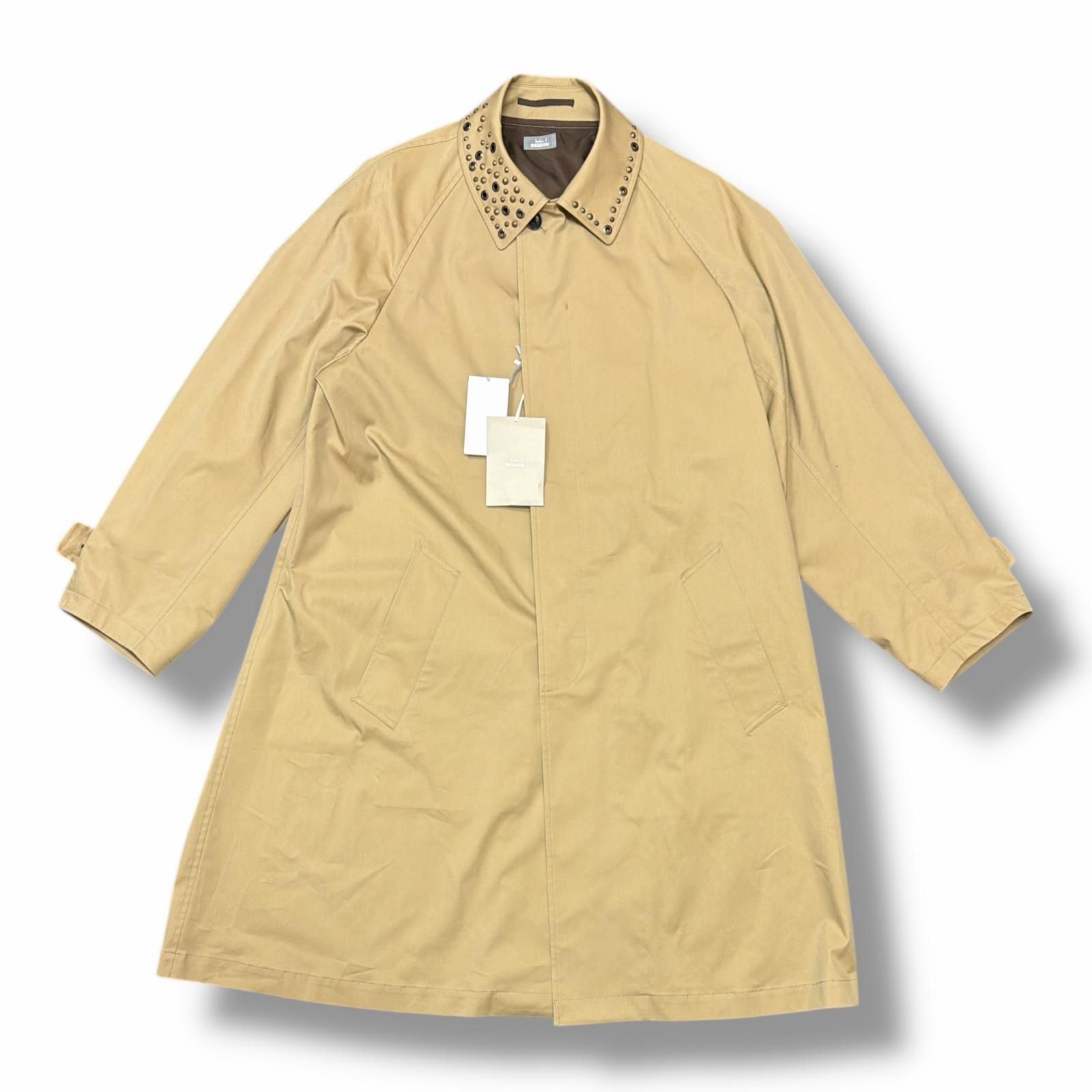 参考上代138,600円 未使用 kolor BEACON 24SS Studded Collar Coat