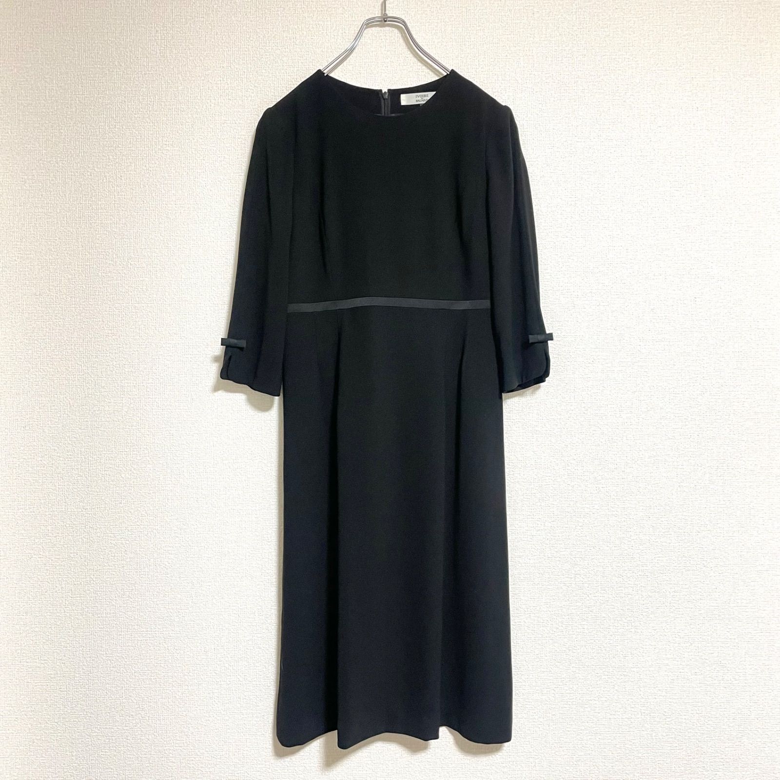 東京イギン IVOIRE de BALMAIN / バルマン 高級 喪服 礼服 ブラック 