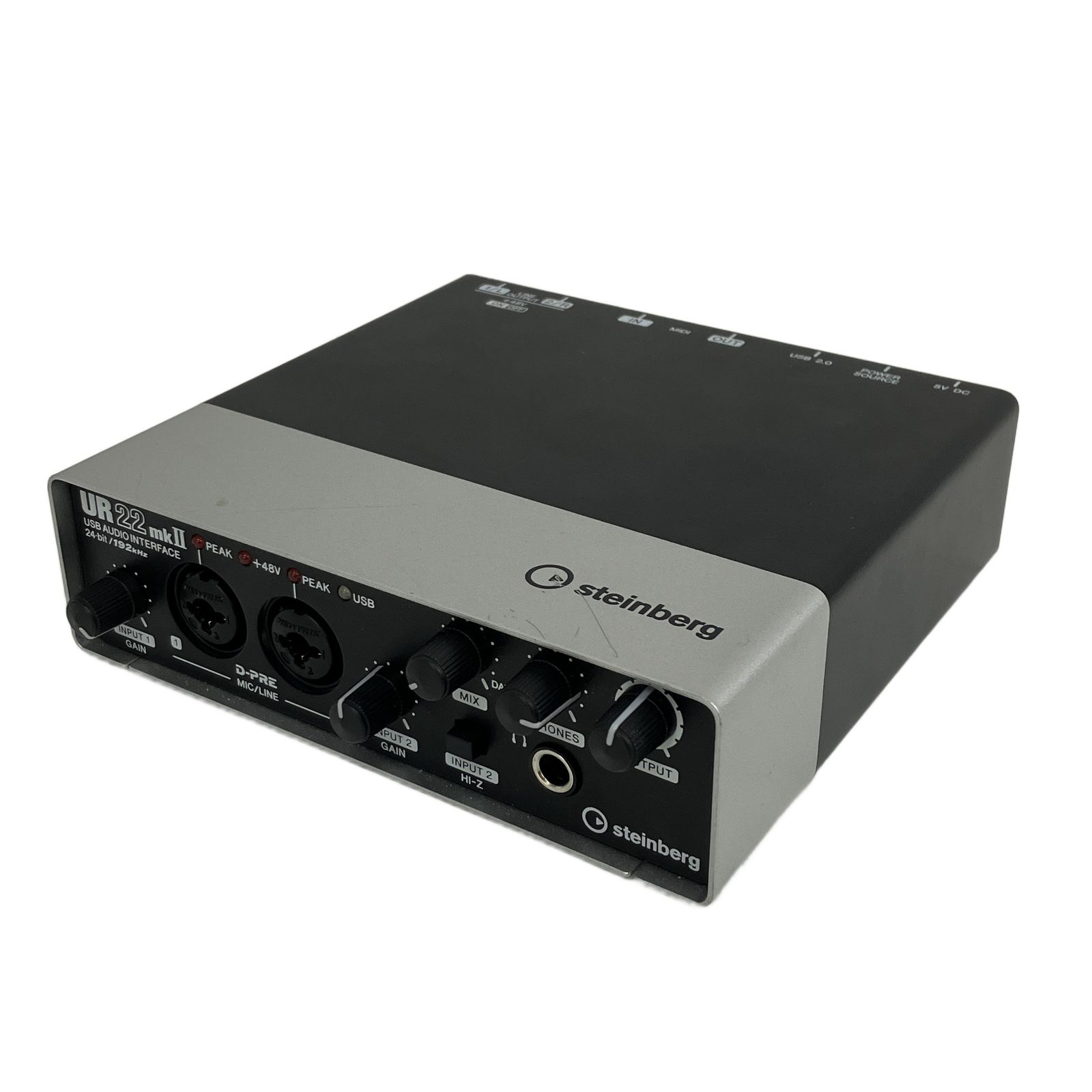 steinberg UR 22 mk 2 オーディオインターフェイス USB DTM 音響機材