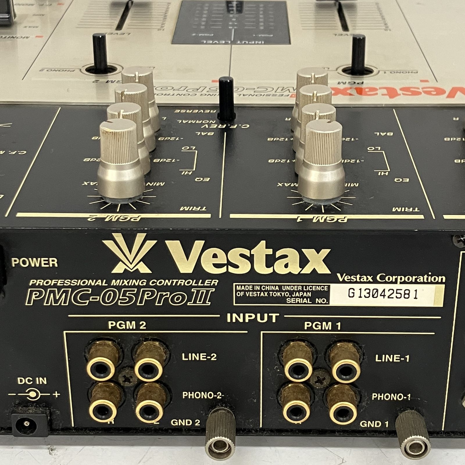 Vestax PMC-05Pro III DJミキサー 2チャンネル プロフェッショナル仕様