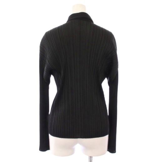 大きいサイズ　プリーツプリーズ　プリーツ　ブラウス　シャツ　長袖　イッセイミヤケ イッセイミヤケ プリーツプリーズの長袖シャツです。 PLEATS PLEASE