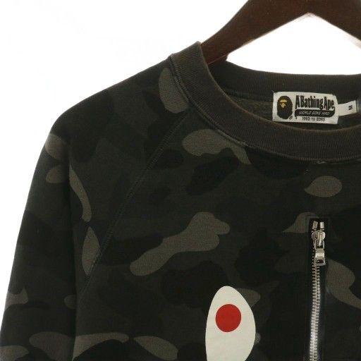 アベイシングエイプ A BATHING APE トレーナー スウェット 長袖 クルー