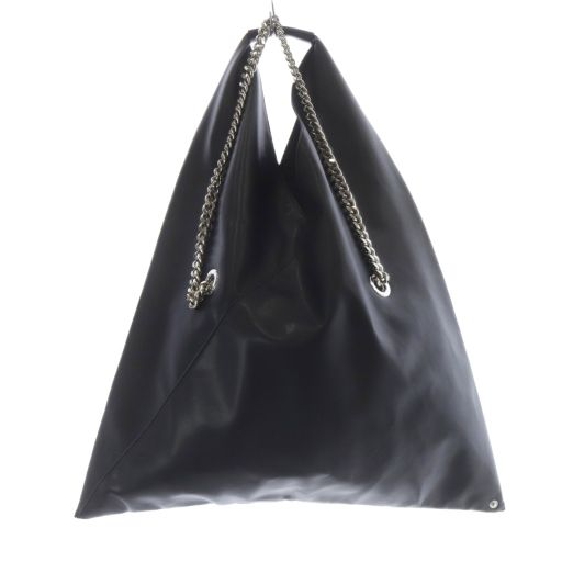 エムエムシックスメゾンマルジェラ MM6 Maison Margiela ジャパニーズチェーンバッグ ハンドバッグ 黒 ブラック SB5WD0009