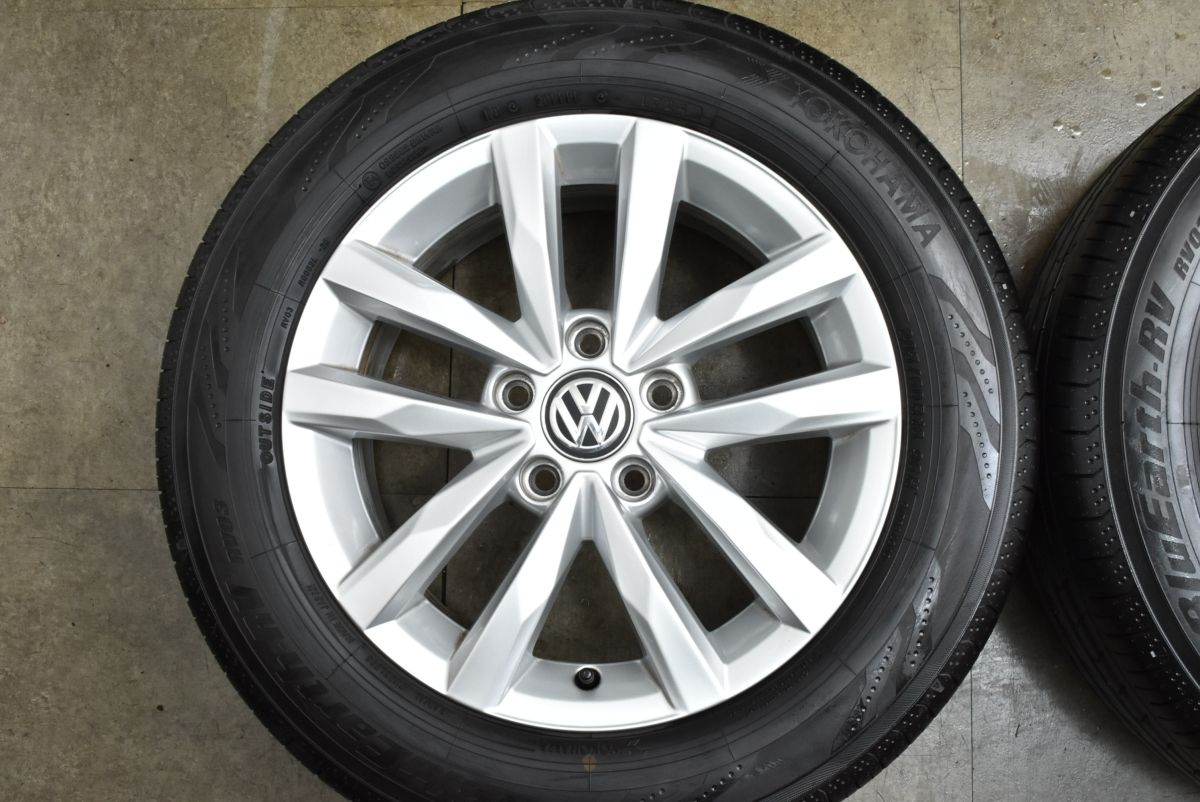 バリ溝 フォルクスワーゲン 5 T型 ゴルフトゥーラン 16 in 6 J 48 PCD 112 ヨコハマ ブルーアースRV 03 205 60 R 品番