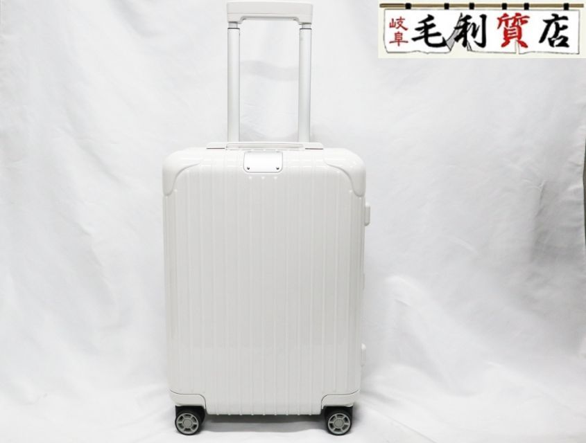 リモワ RIMOWA Essentialキャビン 36 L ホワイト 4輪 スーツケース グロスホワイト バッグ