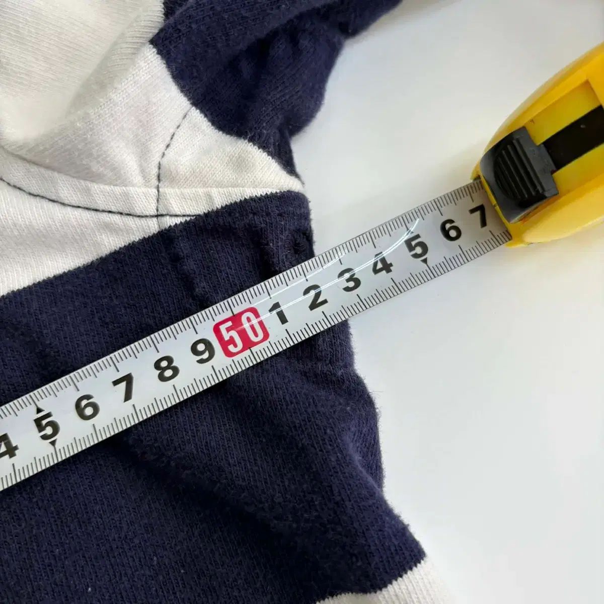 ポロ ラルフローレン ストライプ シグネチャー ラグビーシャツ (L)