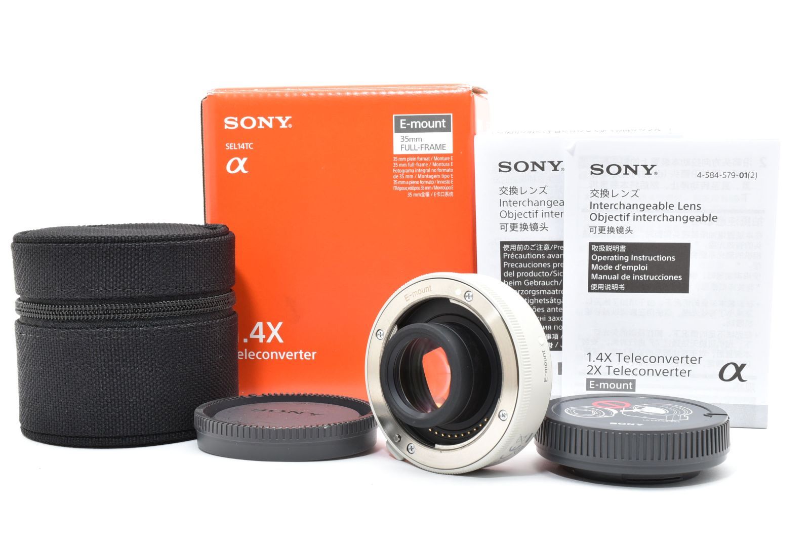 完動美品] ソニー Sony TELECONVERTER SEL14TC 1.4X テレコンバーター