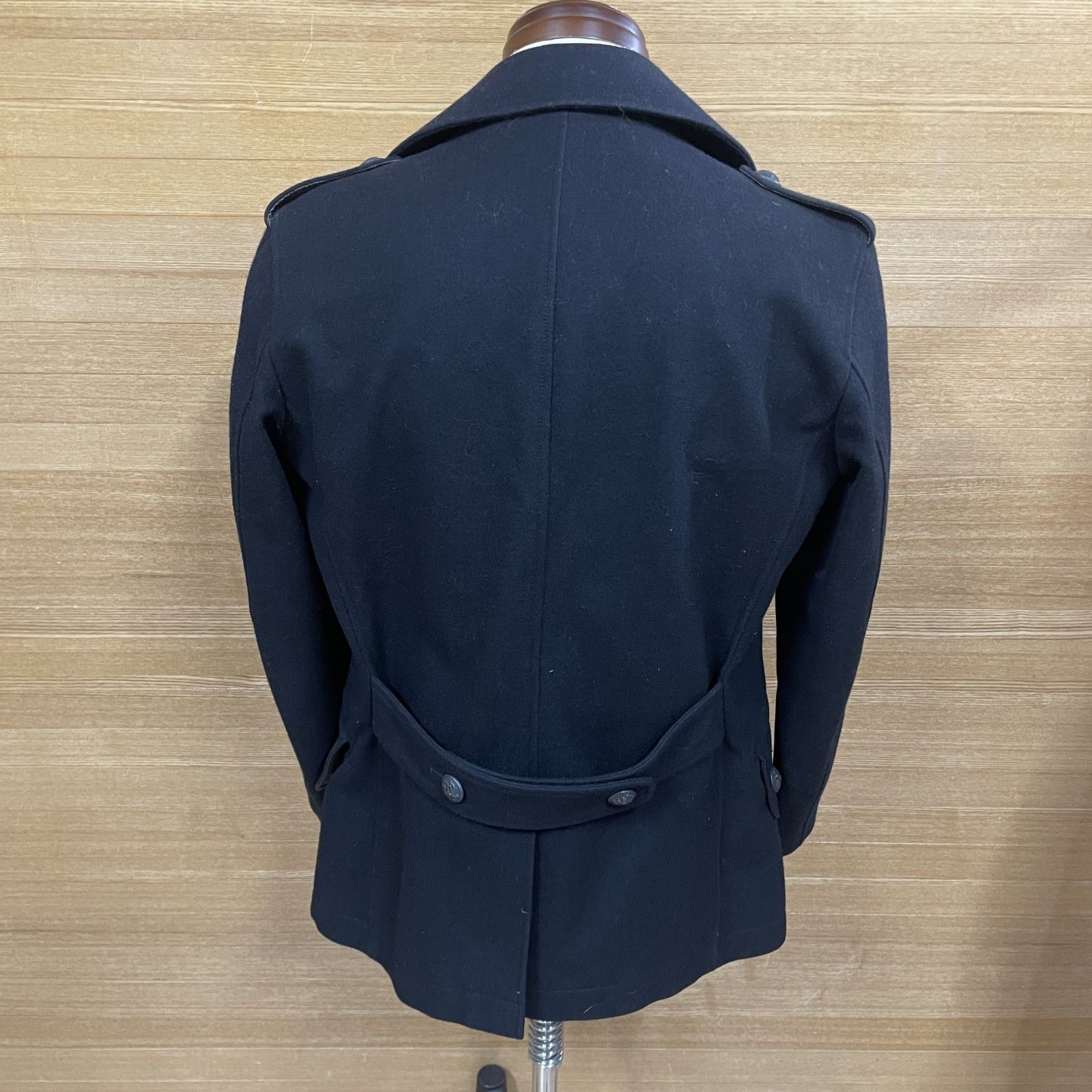 メンズ 24 Paul Smith ピーコート ブラック Mサイズ ウール ポールスミス