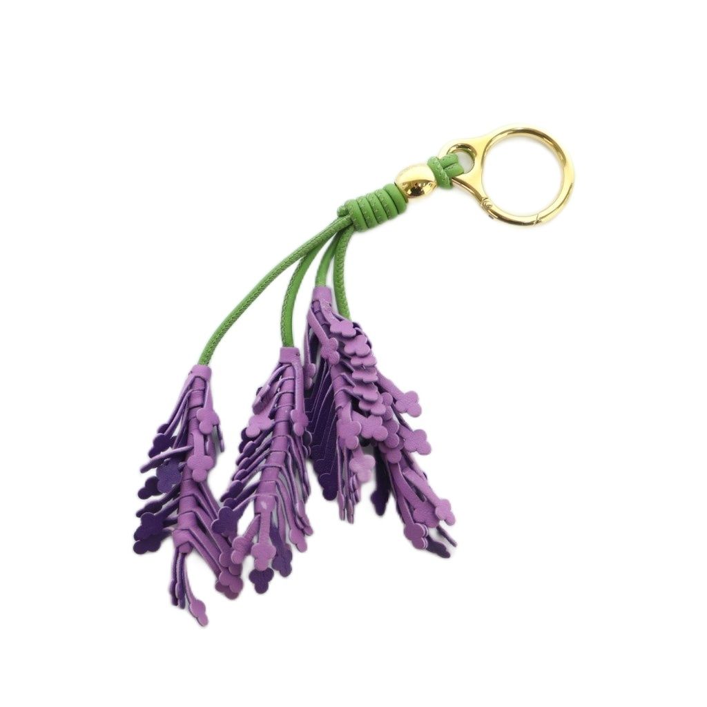 ロエベ LOEWE パウライビザ ラベンダーリーフチャーム バッグチャーム