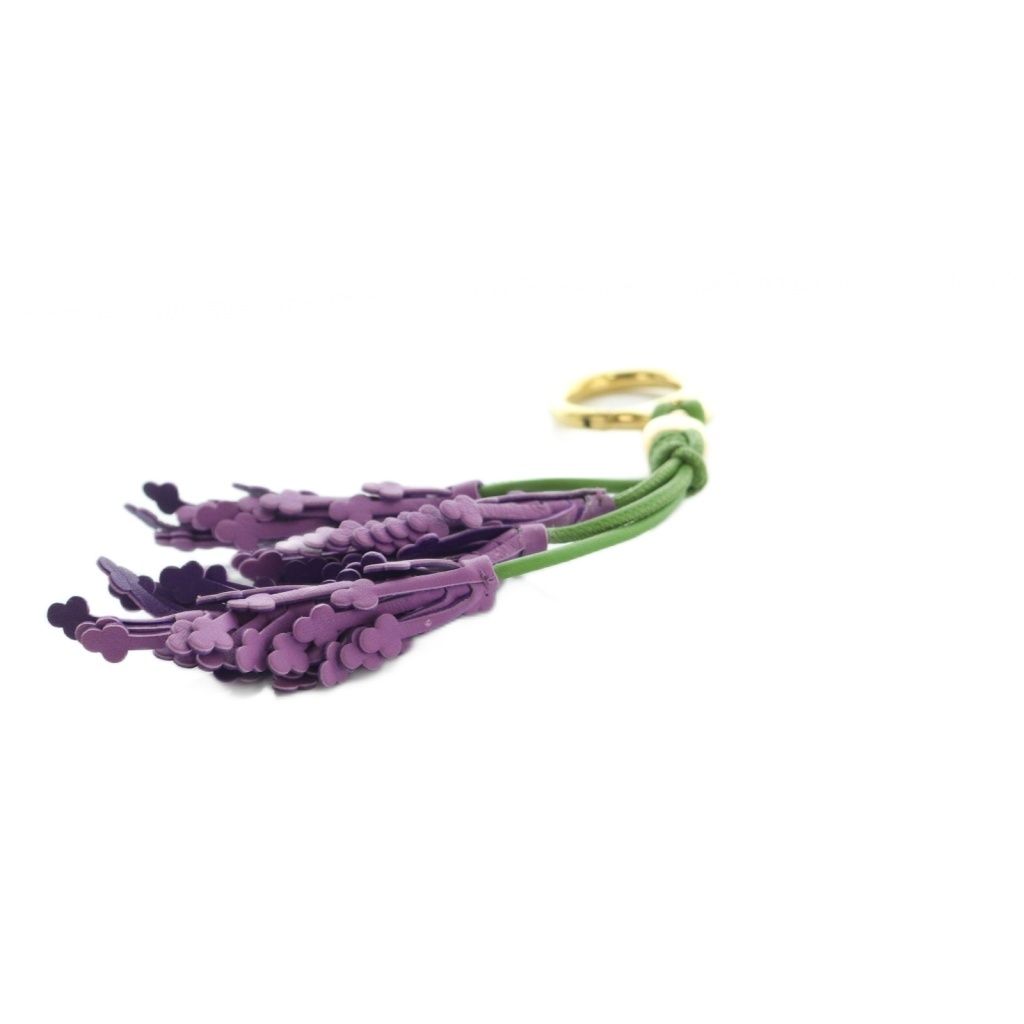 ロエベ LOEWE パウライビザ ラベンダーリーフチャーム バッグチャーム