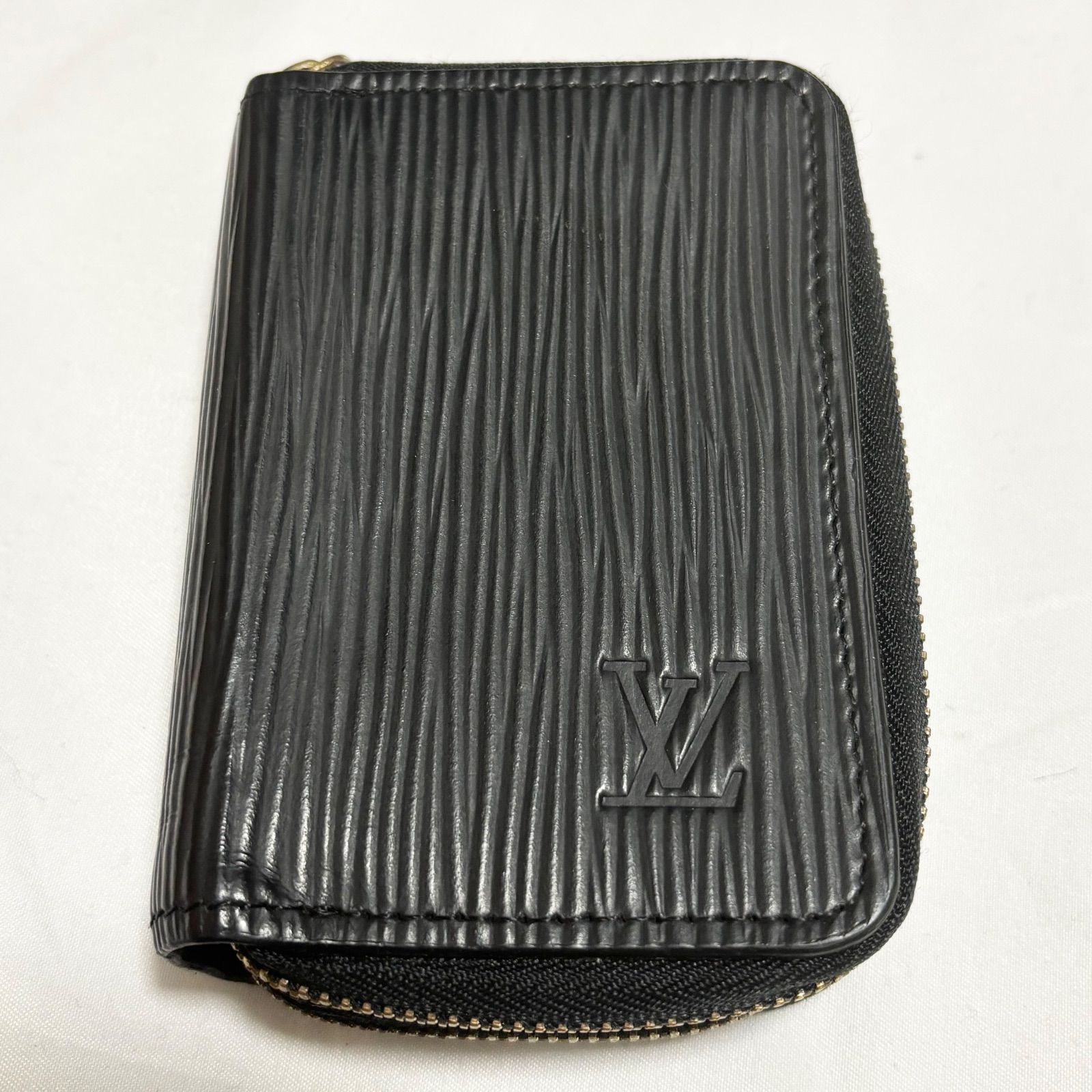 Louis Vuitton ルイヴィトン エピ キーケース 6連 小銭入れ サイフ ウォレット 鍵 ブラック 品 チャック部分外れあり