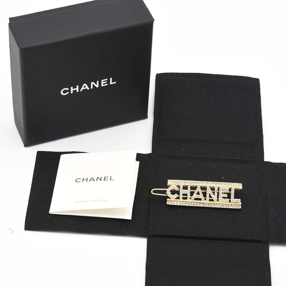 バレッタ ラインストーン