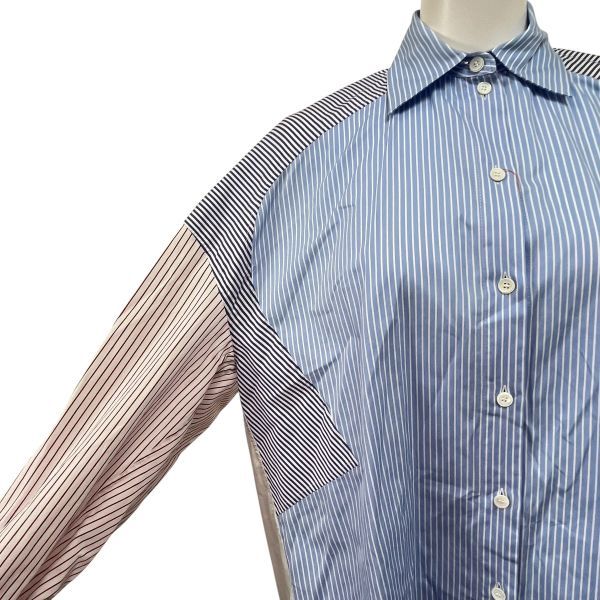 希少 CÉLINE シャツ 34　オールドセリーヌ フィービーファイロ ○◇ セリーヌ CELINE シャツ フィービーファイロ スイッチストライプ